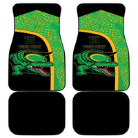Jamaica Rugby Car Mats Go Jamaica Crocs - Pineapple Pattern