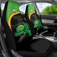 Jamaica Rugby Car Seat Cover Go Jamaica Crocs - Pineapple Pattern