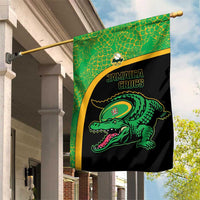 Jamaica Rugby Garden Flag Go Jamaica Crocs - Pineapple Pattern