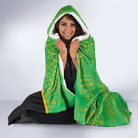 Jamaica Rugby Hooded Blanket Go Jamaica Crocs - Pineapple Pattern