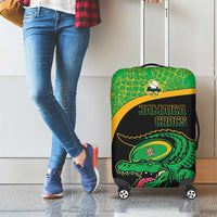 Jamaica Rugby Luggage Cover Go Jamaica Crocs - Pineapple Pattern