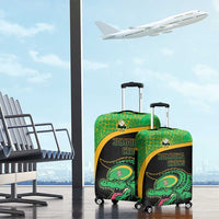 Jamaica Rugby Luggage Cover Go Jamaica Crocs - Pineapple Pattern