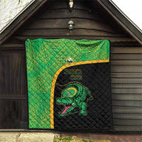 Jamaica Rugby Quilt Go Jamaica Crocs - Pineapple Pattern