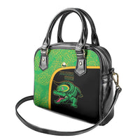 Jamaica Rugby Shoulder Handbag Go Jamaica Crocs - Pineapple Pattern