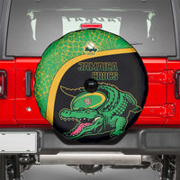 Jamaica Rugby Spare Tire Cover Go Jamaica Crocs - Pineapple Pattern