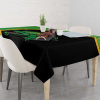Jamaica Rugby Tablecloth Go Jamaica Crocs - Pineapple Pattern