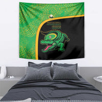 Jamaica Rugby Tapestry Go Jamaica Crocs - Pineapple Pattern