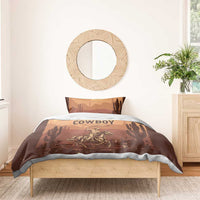 Black Cowboy Bedding Set Take Me Away
