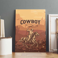 Black Cowboy Canvas Wall Art Take Me Away