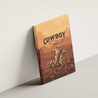 Black Cowboy Canvas Wall Art Take Me Away