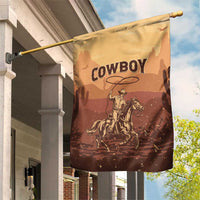Black Cowboy Garden Flag Take Me Away