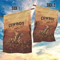 Black Cowboy Garden Flag Take Me Away