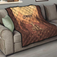 Black Cowboy Quilt Take Me Away