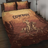 Black Cowboy Quilt Bed Set Take Me Away