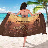 Black Cowboy Sarong Take Me Away