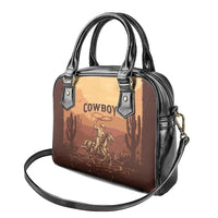 Black Cowboy Shoulder Handbag Take Me Away