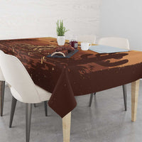 Black Cowboy Tablecloth Take Me Away