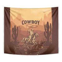 Black Cowboy Tapestry Take Me Away