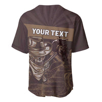 Personalised Skull Cowboy Baseball Jersey Vintage Style