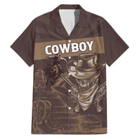 Personalised Skull Cowboy Family Matching Mermaid Dress and Hawaiian Shirt Vintage Style