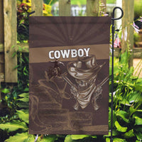 Skull Cowboy Garden Flag Vintage Style