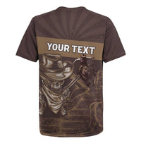 Personalised Skull Cowboy Rugby Jersey Vintage Style