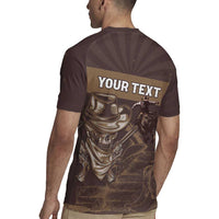 Personalised Skull Cowboy Rugby Jersey Vintage Style