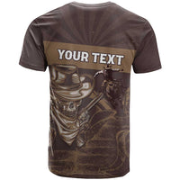 Personalised Skull Cowboy T Shirt Vintage Style
