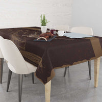 Skull Cowboy Tablecloth Vintage Style