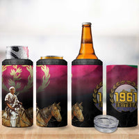 Happy Eritrea Revolution Day 4 in 1 Can Cooler Tumbler Remember Hamid Idris Awate - Wonder Print Shop