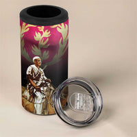 Happy Eritrea Revolution Day 4 in 1 Can Cooler Tumbler Remember Hamid Idris Awate - Wonder Print Shop
