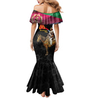 Happy Eritrea Revolution Day Family Matching Mermaid Dress and Hawaiian Shirt Remember Hamid Idris Awate - Wonder Print Shop