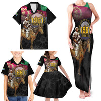 Happy Eritrea Revolution Day Family Matching Tank Maxi Dress and Hawaiian Shirt Remember Hamid Idris Awate - Wonder Print Shop