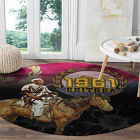 Happy Eritrea Revolution Day Round Carpet Remember Hamid Idris Awate - Wonder Print Shop