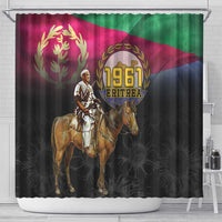 Happy Eritrea Revolution Day Shower Curtain Remember Hamid Idris Awate - Wonder Print Shop