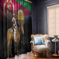 Happy Eritrea Revolution Day Window Curtain Remember Hamid Idris Awate - Wonder Print Shop
