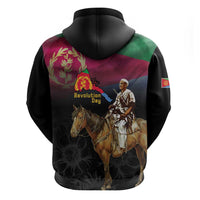 Happy Eritrea Revolution Day Zip Hoodie Remember Hamid Idris Awate - Wonder Print Shop