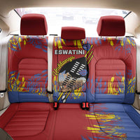 Eswatini Umhlanga Back Car Seat Cover Nguni Shield With Reed - Wonder Print Shop