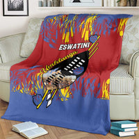 Eswatini Umhlanga Blanket Nguni Shield With Reed - Wonder Print Shop