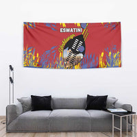 Eswatini Umhlanga Tapestry Nguni Shield With Reed - Wonder Print Shop