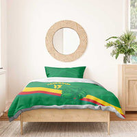Custom Cameroon Basketball Bedding Set Go Champions Indomitable Lions - Wonder Print Shop