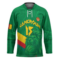 Custom Cameroon Basketball Hockey Jersey Go Champions Indomitable Lions - Wonder Print Shop