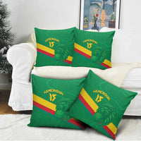 Custom Cameroon Basketball Pillow Cover Go Champions Indomitable Lions - Wonder Print Shop