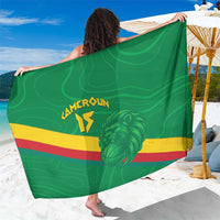 Custom Cameroon Basketball Sarong Go Champions Indomitable Lions - Wonder Print Shop