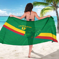 Custom Cameroon Basketball Sarong Go Champions Indomitable Lions - Wonder Print Shop