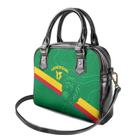 Custom Cameroon Basketball Shoulder Handbag Go Champions Indomitable Lions - Wonder Print Shop