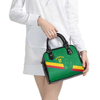 Custom Cameroon Basketball Shoulder Handbag Go Champions Indomitable Lions - Wonder Print Shop