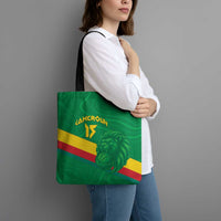 Custom Cameroon Basketball Tote Bag Go Champions Indomitable Lions - Wonder Print Shop