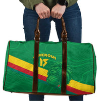 Custom Cameroon Basketball Travel Bag Go Champions Indomitable Lions - Wonder Print Shop