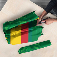 Custom Cameroon Basketball Umbrella Go Champions Indomitable Lions - Wonder Print Shop